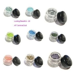 W7 Carnival Dust, Sparkling Eye Shadow, Various Shades, Lovely Little 