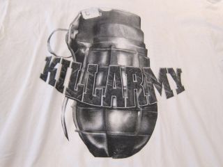 rza x killarmy 2001 tour promo shirt wu tang wu wear