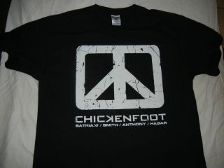 chickenfoot 2009 tour t shirt men s large  12 00  