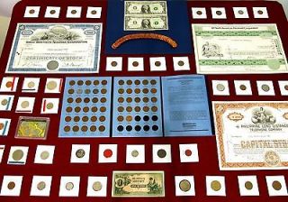 NICE COIN COLLECTION LOT, CURRENCY, MERCURY DIME, WII, OVER 150 PC 
