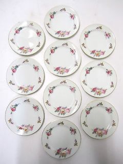   Rose/Fl​ower Print Design Sango China OCCUPIED JAPAN Small 6 Plate