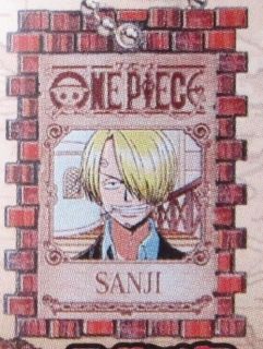 one piece sanji wanted poster key chain anime new time