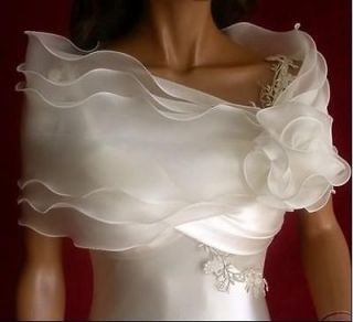 New white shawl/wraps custom prom/bridesmaid/cocktail/formal/wedding 