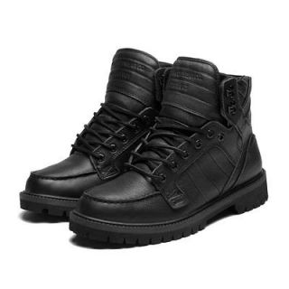   Black FG Waterproof Full grain leather skytop limited work boot