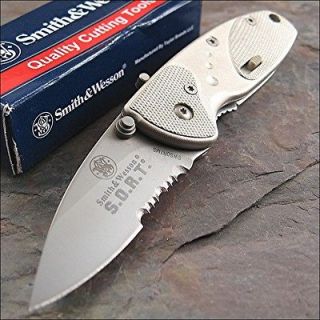Smith and Wesson S.O.R.T. Assisted Opening Aluminum Handles Linerlock 
