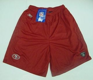   NFL Equipment San Francisco 49ers 3 Pocket Coaches Shorts Size XL