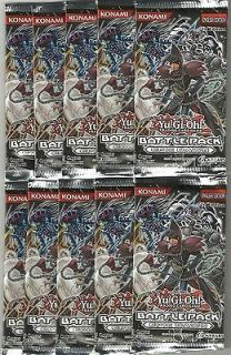 YuGiOh BATTLE PACK EPIC Booster Pack LOT of 10 Booster Packs *1st 