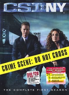 CSI New York   The Complete First Season DVD, 2005, 7 Disc Set 
