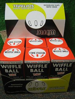   Dz Official Wiffle Whiffle Balls Boxed League Softballs 659B King