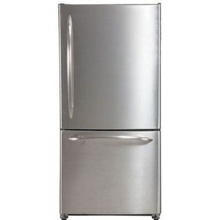   Cu. Ft. Bottom Freezer Refrigerator Stainless Steel 220V   PDU20SFSSS