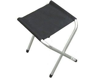 stansport folding camp stool aluminum black  15