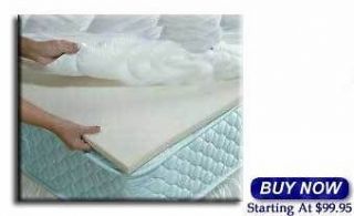 full 6 3 memory foam mattress pad bed topper