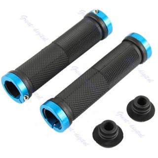 Pair Cycling Lock on Handle Grips For Bicycle Road MTB BMX Bike 