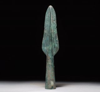 ancient pre celtic bronze age european spear 800 b c