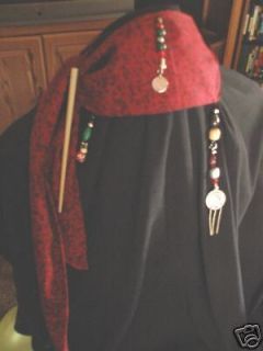 Newly listed Jack Sparrow replica Bandana, comes with beads! ON SALE 