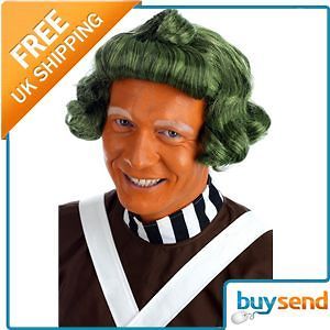 umpa lumpa oompa loompa fancy dress costume green wig time