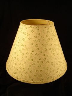 Fabric Lamp Shade Green spot design home lighting office bedroom wire 
