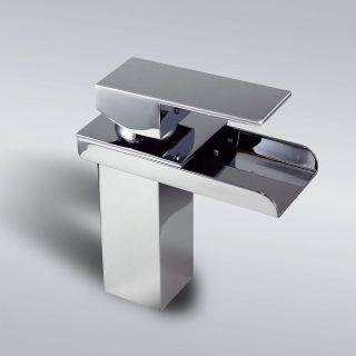   Modern Contemporary Bathroom Vessel Vanity Sink Lavatory Faucet Chrome