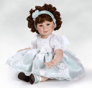 Marie Osmond BABY RACHAEL LAUREN Porcelain Toddler Doll 11 Seated LE 