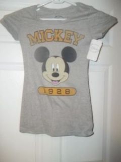 Disney Mickey Mouse T Shirt Mickey 1928 Juniors Small *NWT 