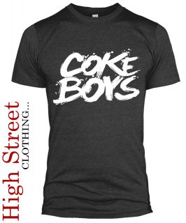 French Montana Coke Boys Run NY Brooklyn Mixtape Tshirt T Shirt White 