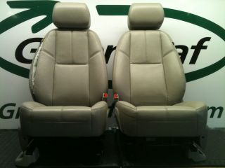  Silverado Leather Front Bucket Seats 2012 Power Heated Lumbar Seat 