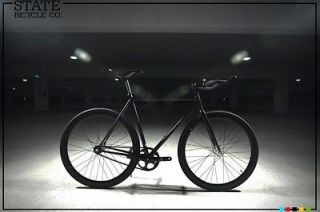 State Bicycle Co.   Fixed Gear Bike  MATTE BLACK III FIXIE   FREE 