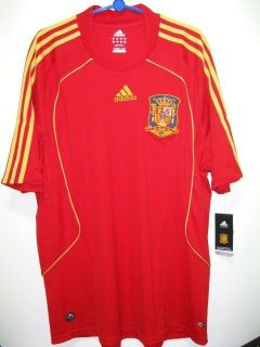 bnwt spain home football soccer jersey trikot 2008 2009