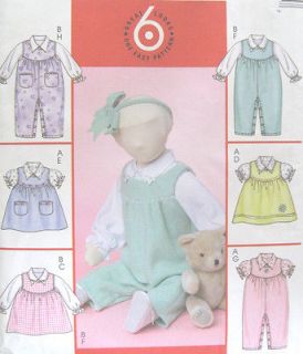   Jumper Jumpsuit Sewing Pattern Button Front Sleeve Variations 4633
