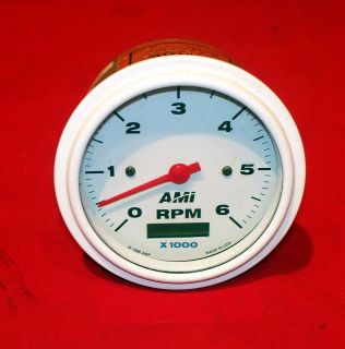 ami universal outboard motor tachometer gauge w hour meter time
