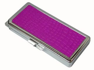   Cigarette Case with Cigarette Lighter Pink Smoking Accessories Travel