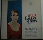 Maria Callas In Paris Volume 2 Great Arias From Opera Angel 36714 VG+