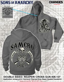 sons of anarchy hoodie in Clothing, 