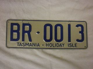 AUSTRALIA TASMANIA HOLIDAY ISLE SLOGAN PASSENGER LOW #BR 0013 RARE 