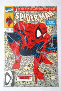 AUG 1990 SPIDER MAN THE LEGEND OF THE ARACHKNIGHT TORMENT PART 1 OF 