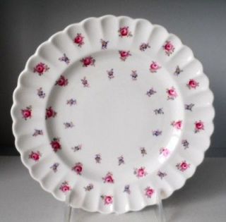 SPODE BONE CHINA Y5765 Dimity Pink Roses DINNER PLATE 10.75