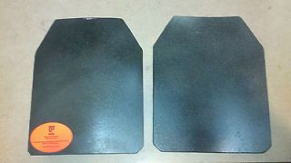 Swat AR 500 Armor Stand Alone Multi Hit 8x10 Steel Curved Plates (2)