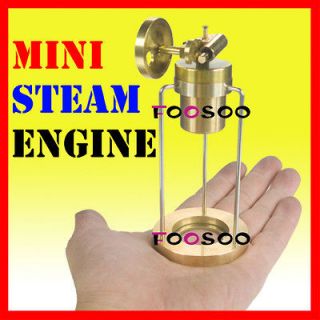 LIVE★ MINI STEAM ENGINE POWER BY LITTLE LAMP EDUCATIONAL TOY KIT 