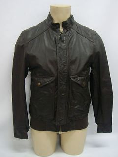Timberland Mens Leather Jacket  XXL  55413 544 (U/S RAIL 248)