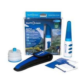 STERIPEN CLASSIC WITH PRE FILTER BUNDLE WATER PURIFIER CAMPING 