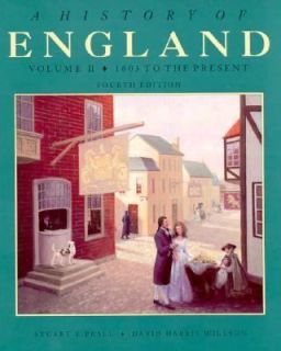 History of England Vol. II by Stuart E. Prall and David H. Willson 