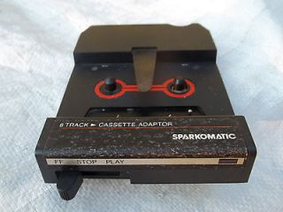 60s sparkomatic cassette to 8 track adaptor 
