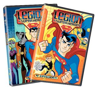 Legion of the Superheroes   Volumes 1 2 DVD, 2008, Shrinkwrap