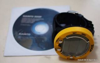 suunto zoop dive computer watch yellow new from australia time
