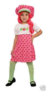 STRAWBERRY SHORTCAKE toddler girls halloween costume kids pink dress 