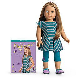 American Girl McKENNA DOLL and BOOK~SOLD OUT at AG~Same day ship