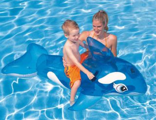 intex 58523ep inflatable little whale ride on float time left