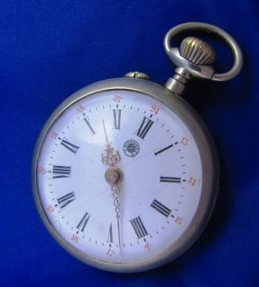  early 1900s Roskopf pocket watch with Swiss Movement LAY BY AVAILABLE