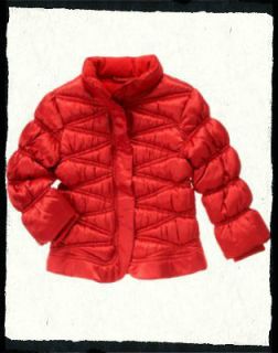 NWT Gymboree WINTER PENGUIN Jackets XS 3 4  Red Cross Puffer Puffy 