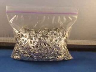 600 ALUMINUM PULL TABS SODA and BEER CANS CLEAN 